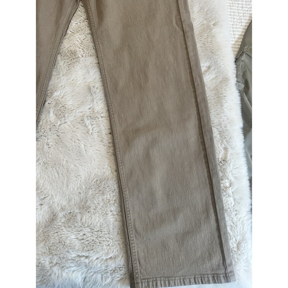 NEW Men's Levis‎ 505 Regular Jeans Stretch  Light Brown  W38 L32 - Picture 4 of 16